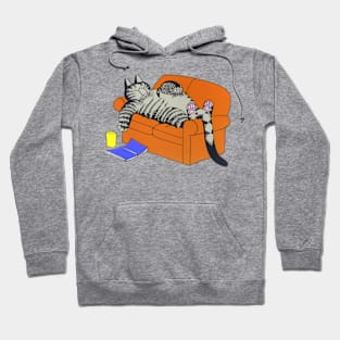 B Kliban Cat  mom, sleeping cat Hoodie